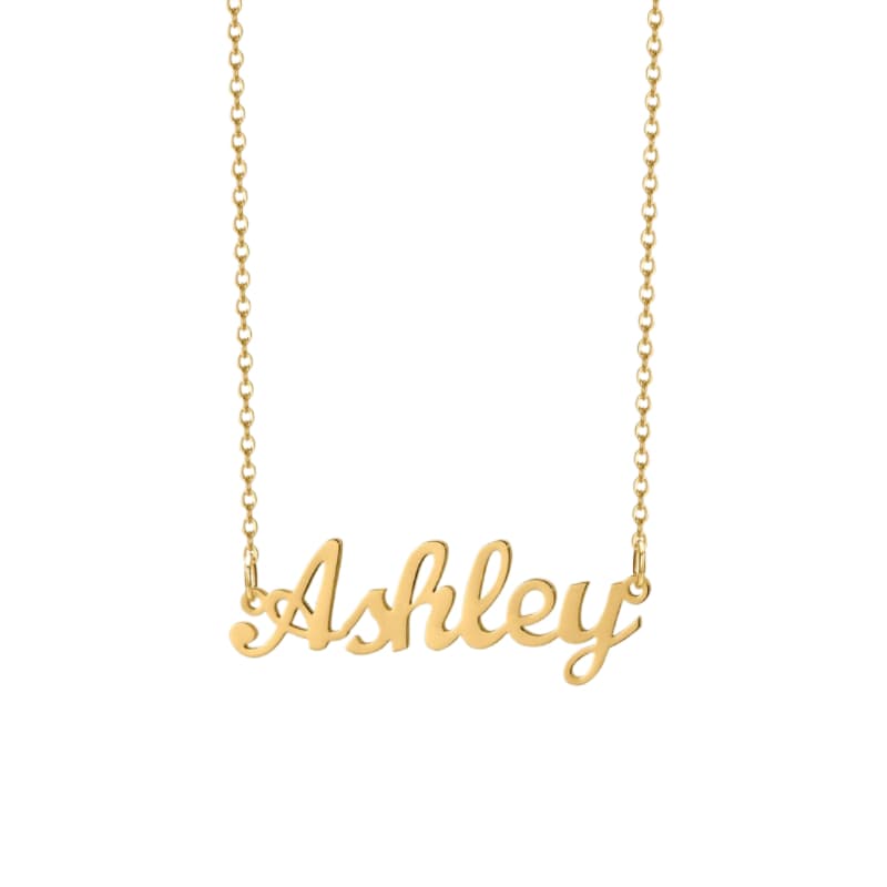 Script Name Necklace 1