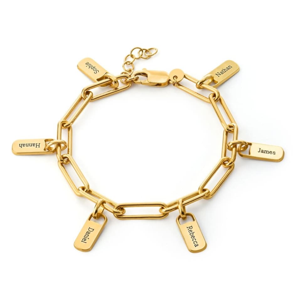 Liora Custom Name Link Bracelet 1
