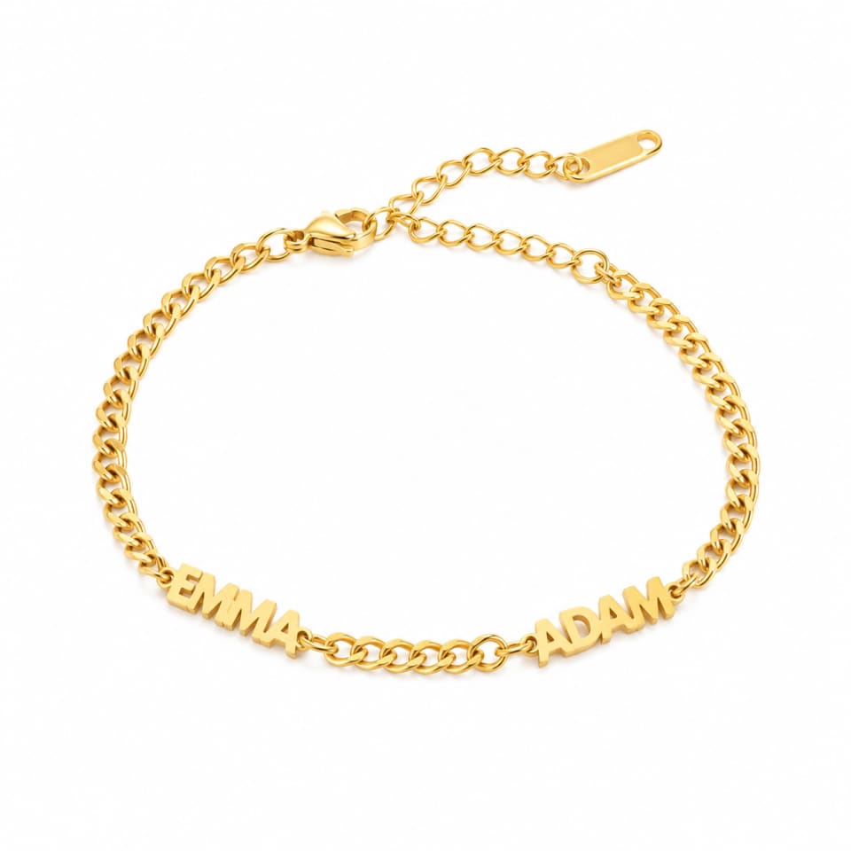 Personalized Name Bracelet 1