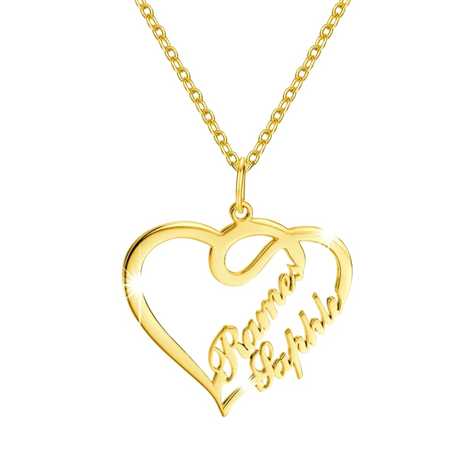 Heart Name Necklace 1