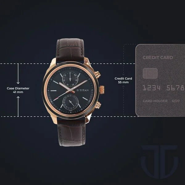 Titan Quartz Multifunction - Black