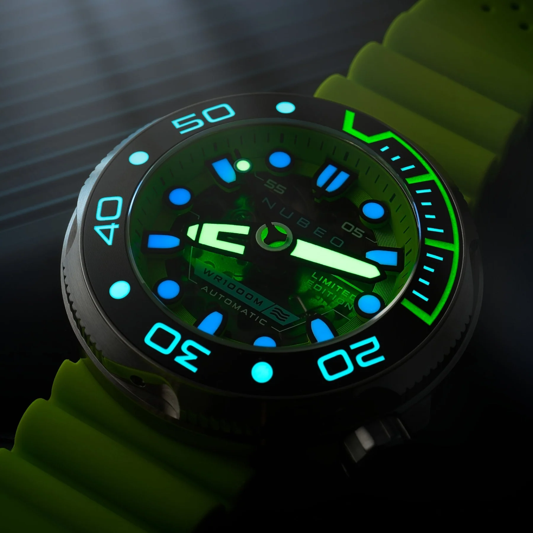 Nubeo Ventana Skeleton - Lime Green