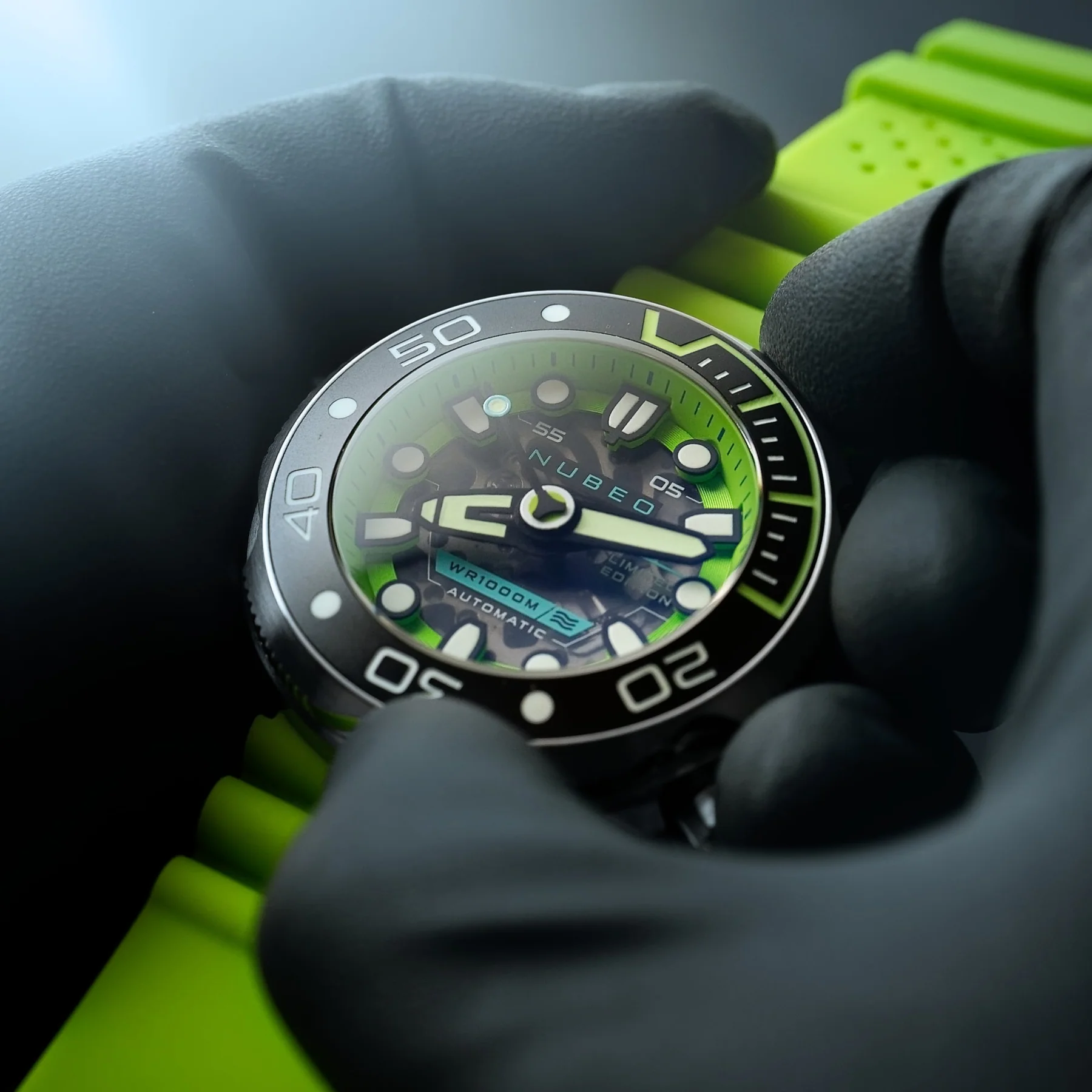 Nubeo Ventana Skeleton - Lime Green