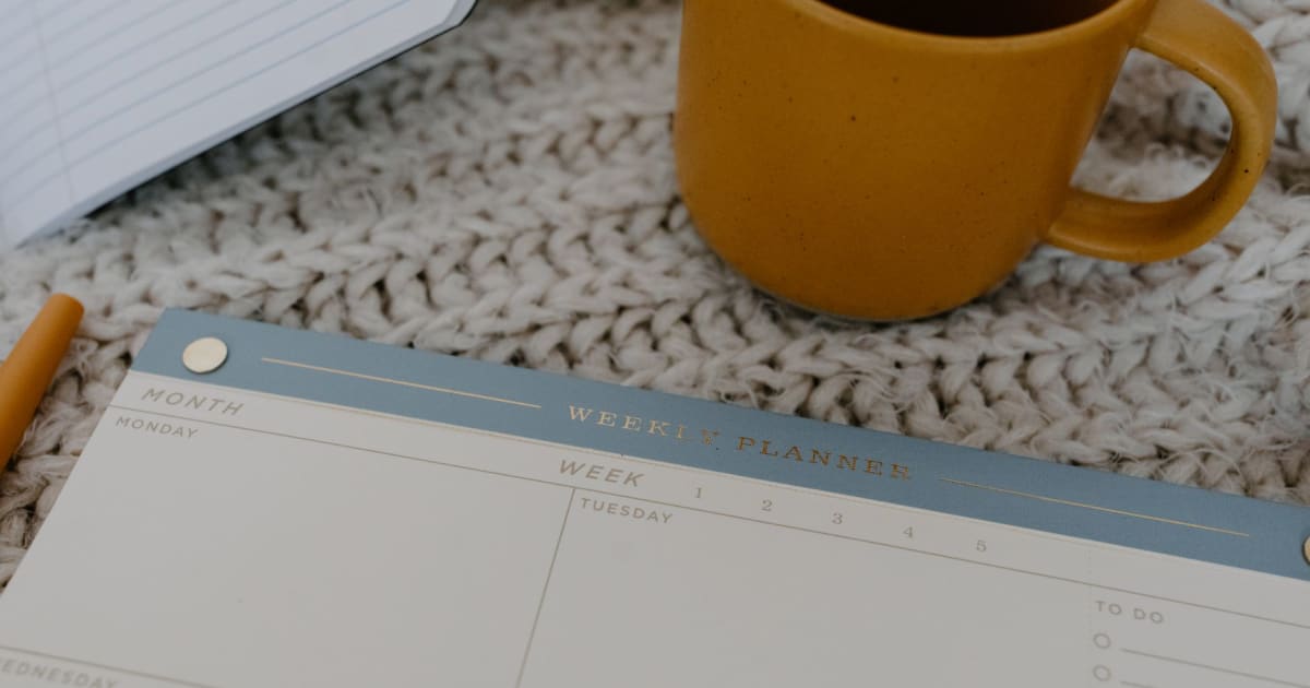 Unfazed Planning: Master Your Week Amidst Life's Chaos