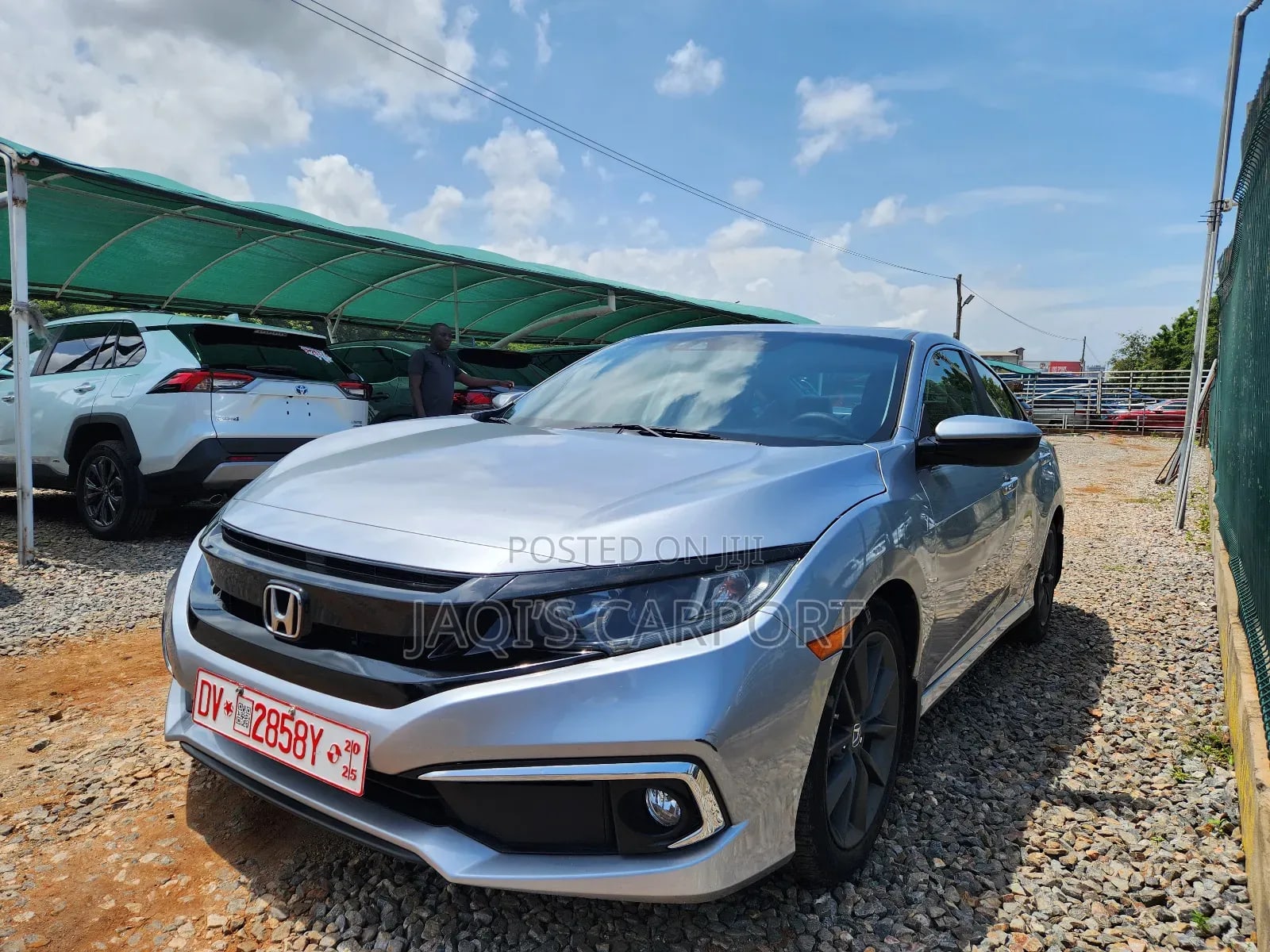 Honda Civic EX-L Sedan Silver - Image 1