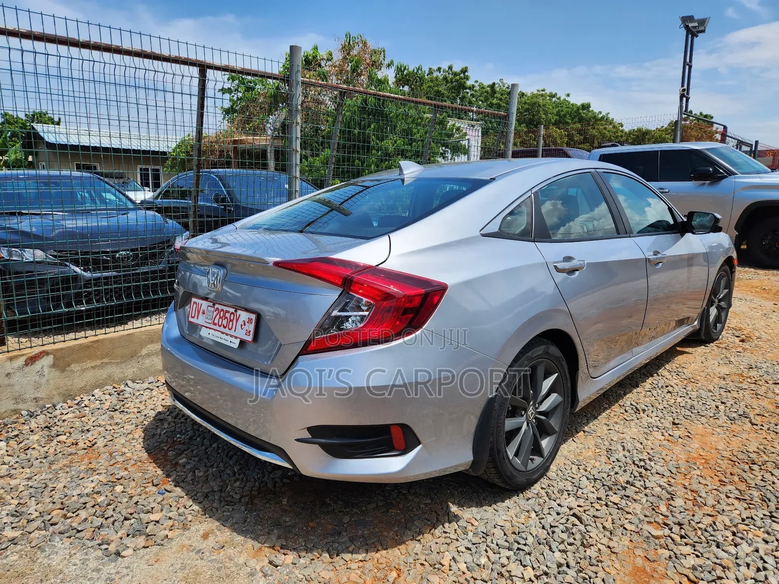 Honda Civic EX-L Sedan Silver thumbnail 5