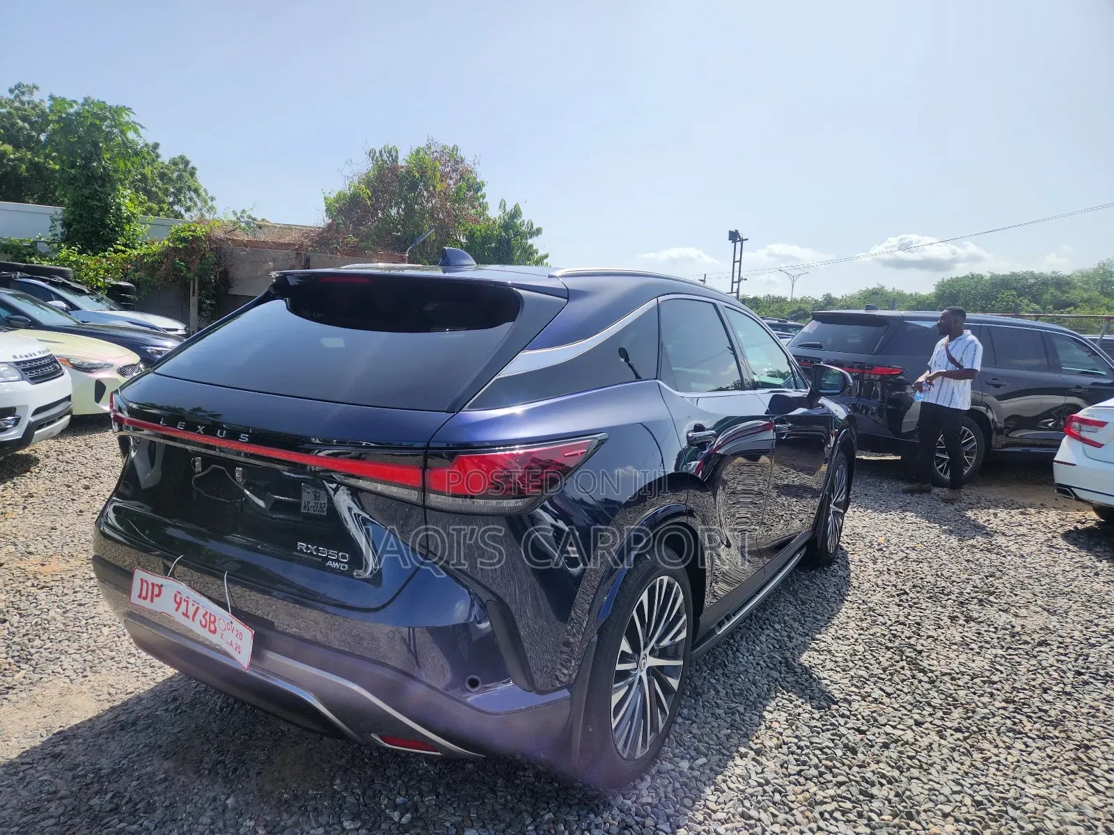 Lexus RX 350 Blue thumbnail 5