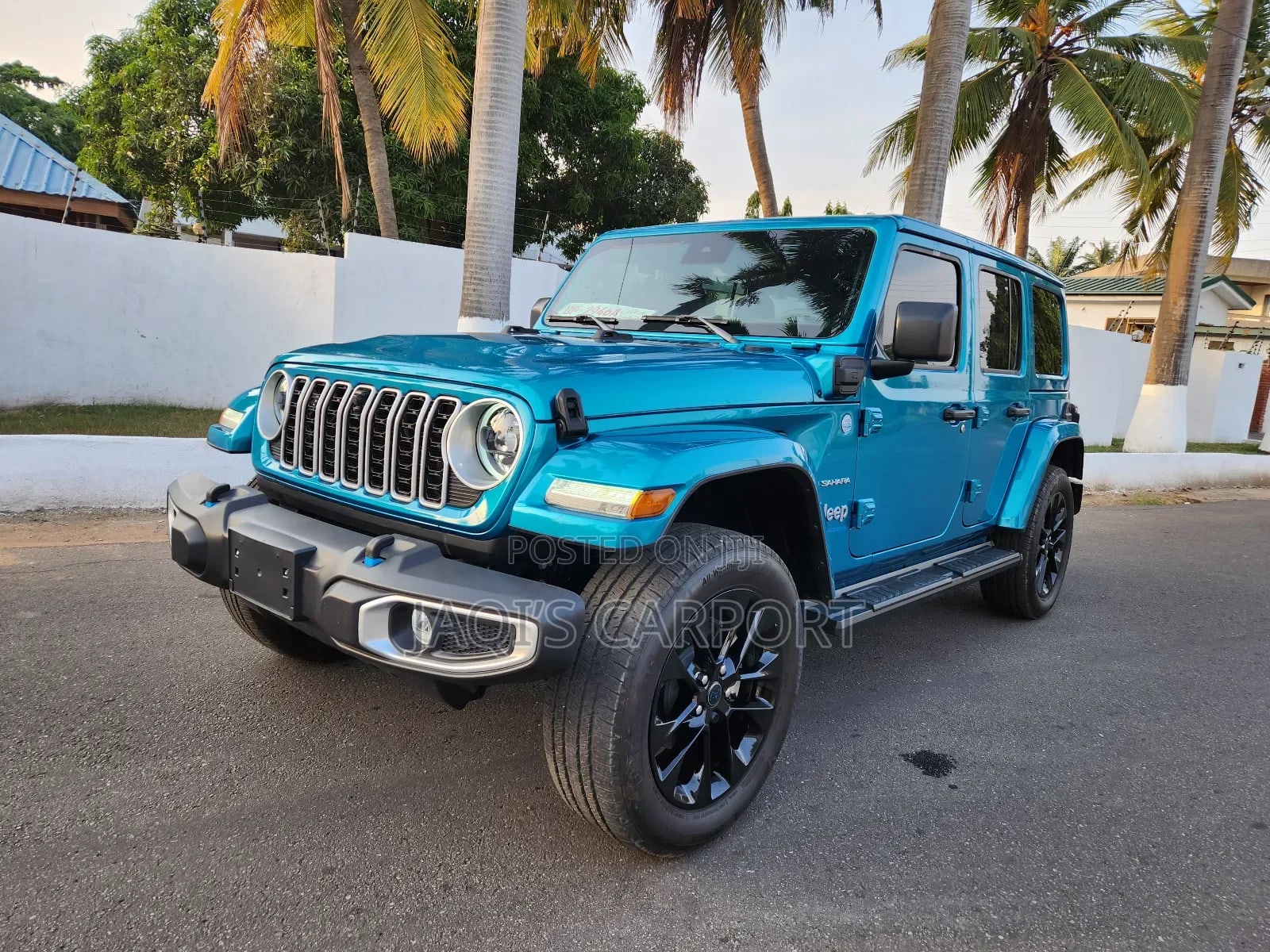 Jeep Wrangler Sahara 4 Door 4x4 Blue - Image 1