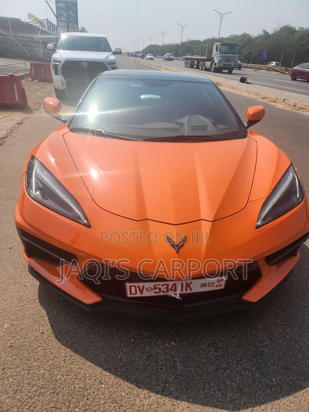 Chevrolet Corvette Orange thumbnail 2