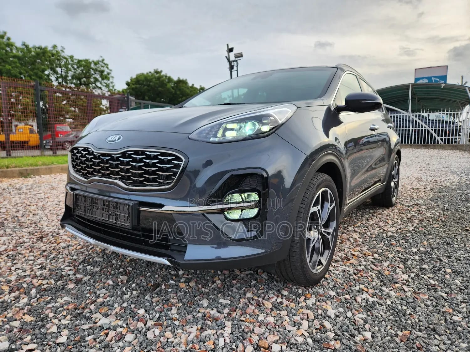 Kia Sportage SX Turbo AWD Black thumbnail 2