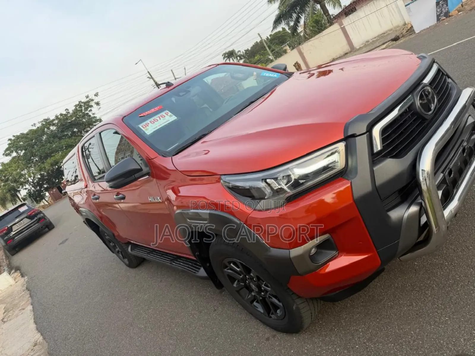 Toyota Hilux Revo Double Cab Deisel 2.4 AWD 2021 Orange thumbnail 2