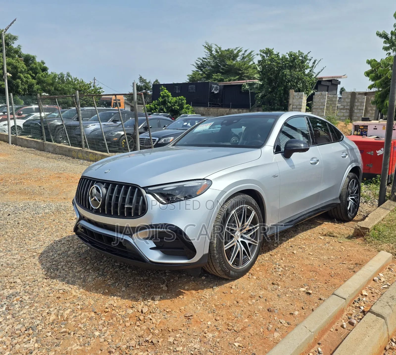 Mercedes-Benz GLC-Class AMG GLC 43 AWD 2024 Silver - Image 1