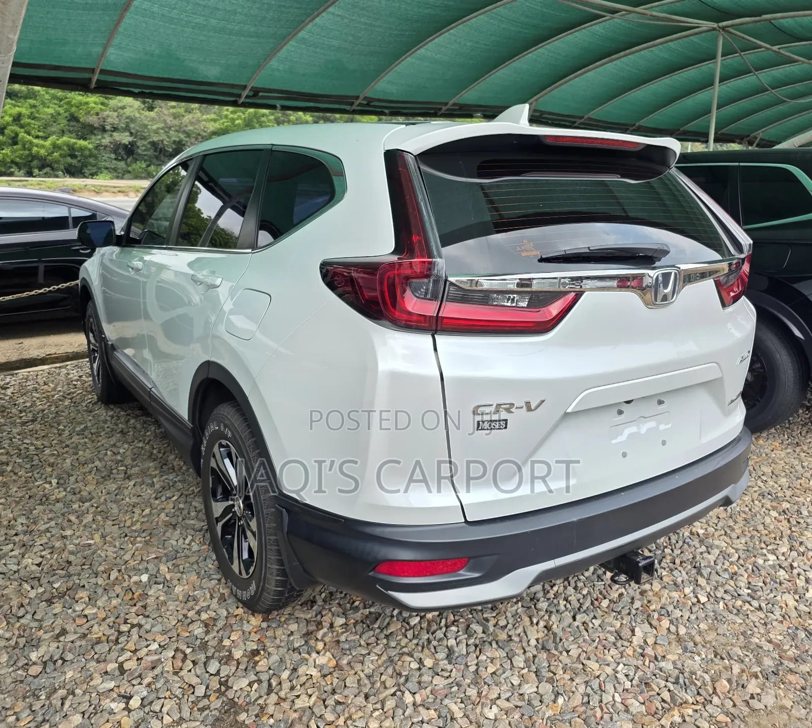 Honda CR-V EX 2021 White thumbnail 6