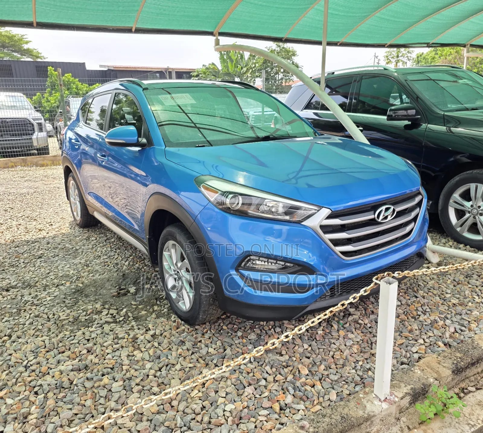 Hyundai Tucson Eco AWD 2017 Blue thumbnail 2