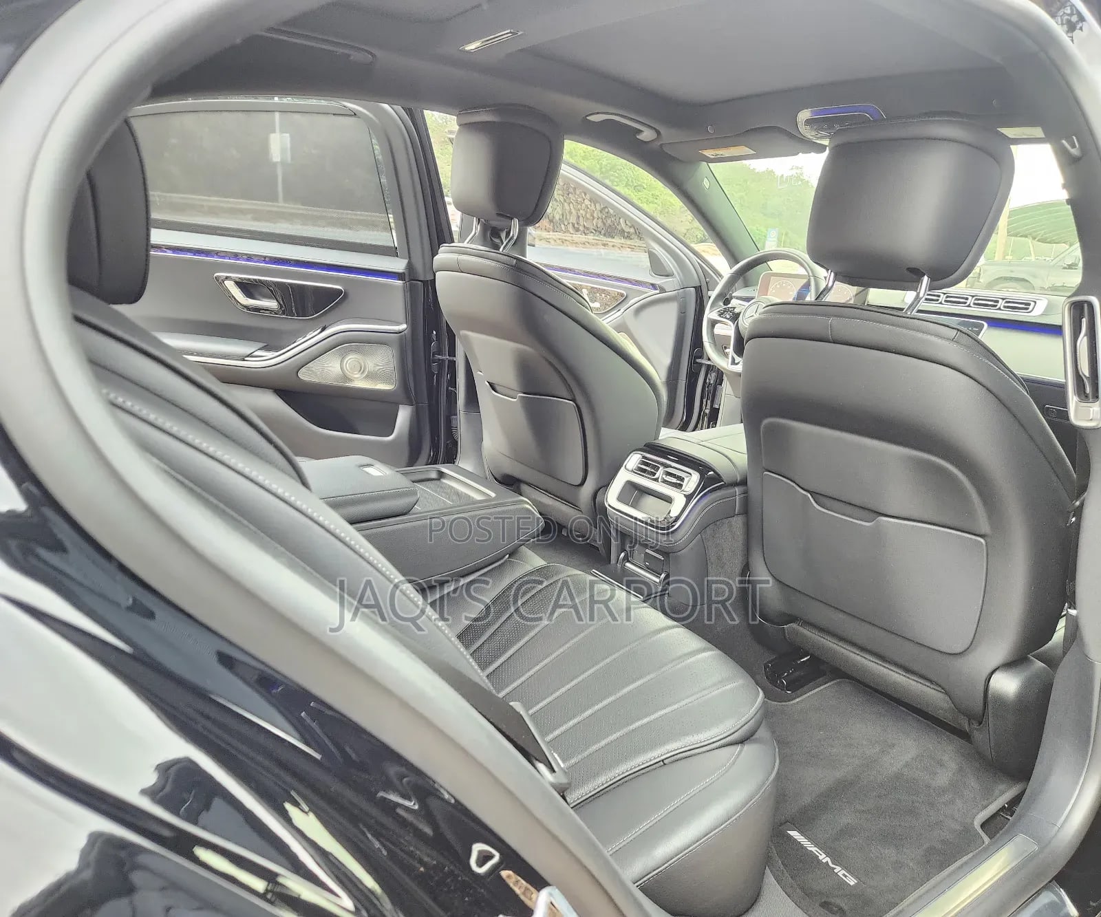 Mercedes-Benz S-Class S 500 4MATIC 2022 Black thumbnail 5