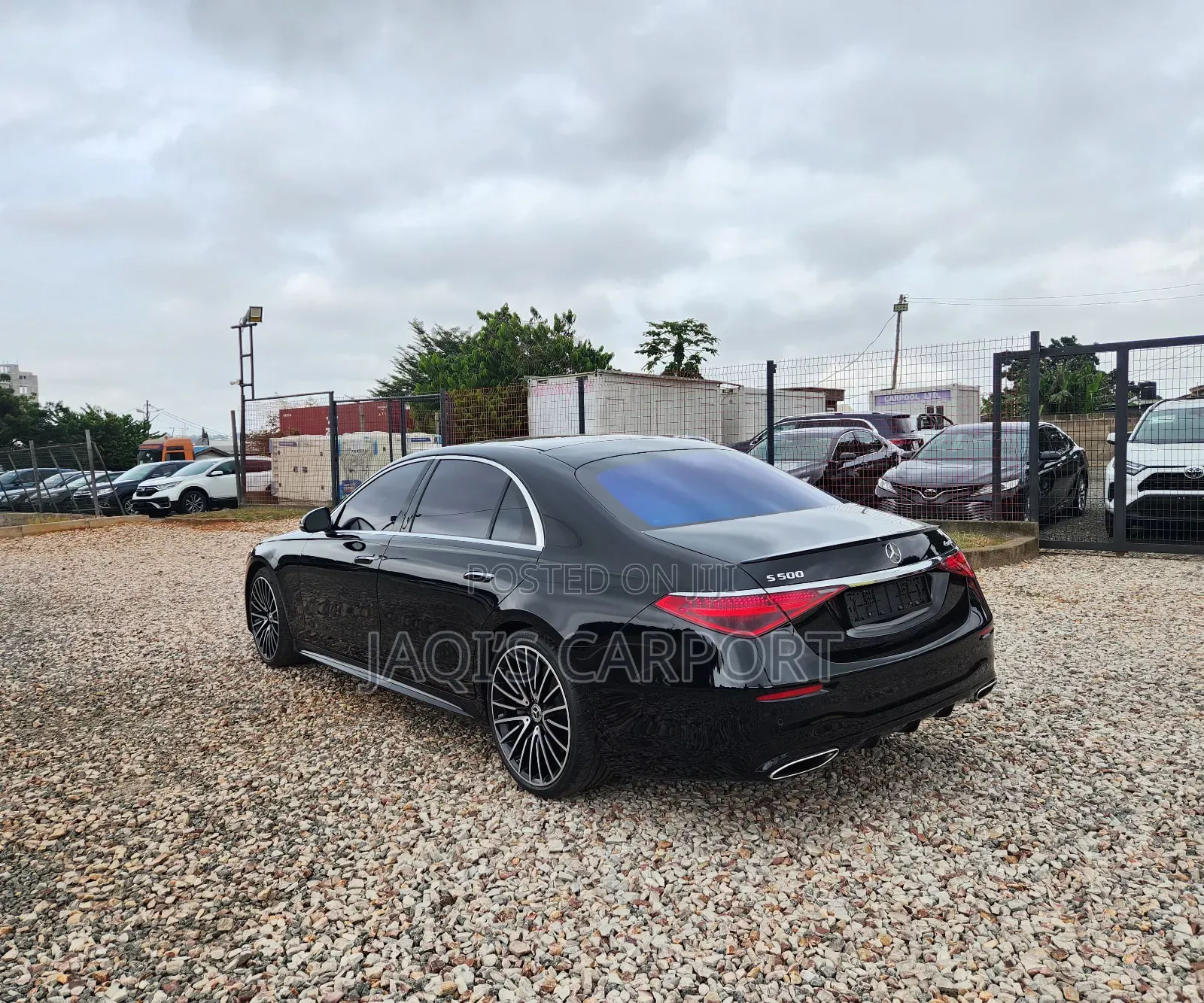Mercedes-Benz S-Class S 500 4MATIC 2022 Black thumbnail 6