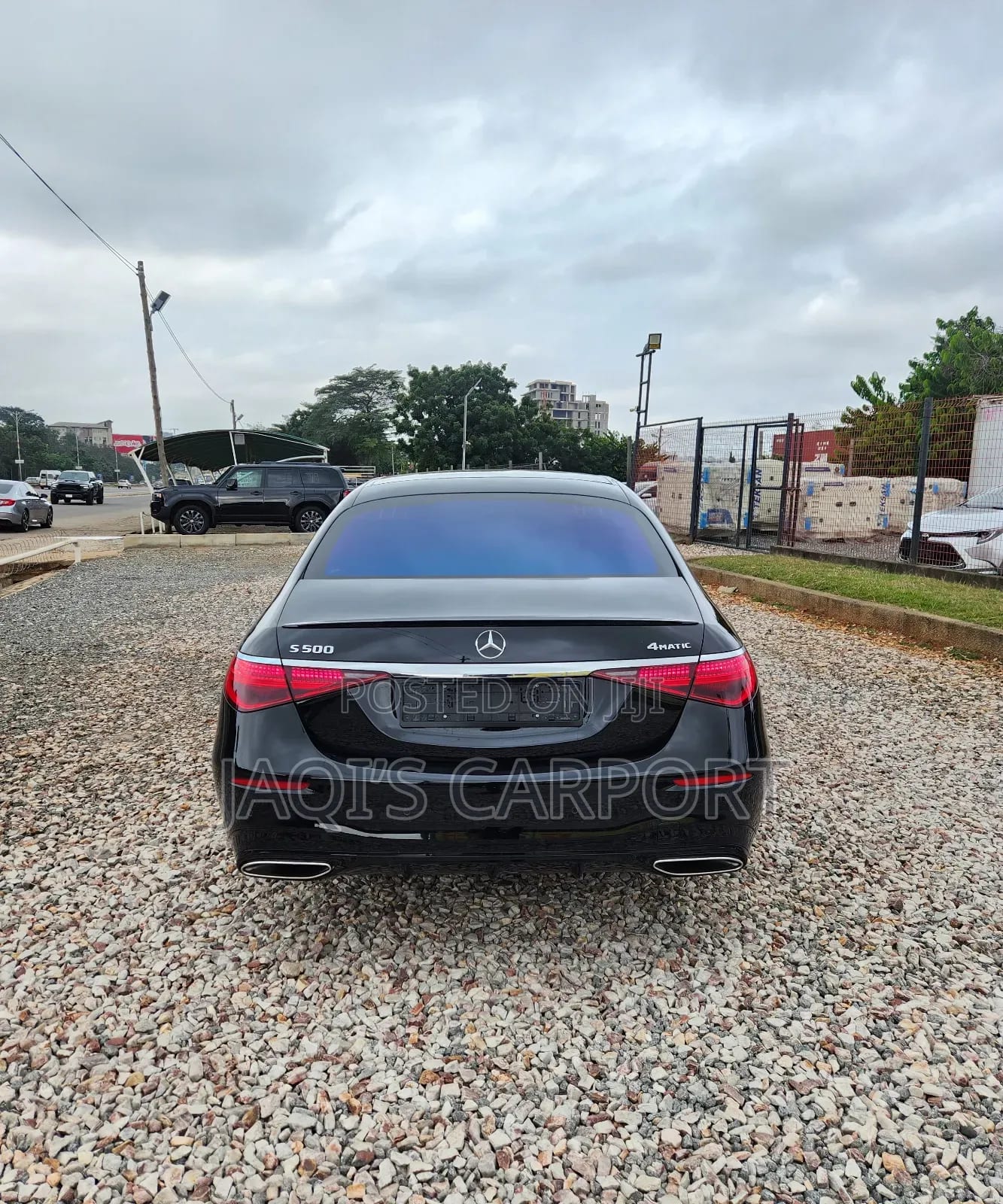 Mercedes-Benz S-Class S 500 4MATIC 2022 Black thumbnail 7