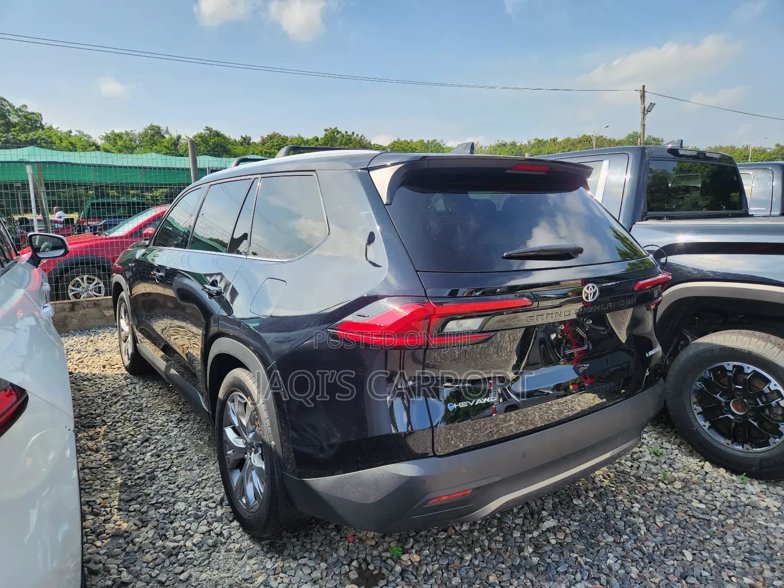 Toyota Highlander Limited AWD 2024 Black thumbnail 7