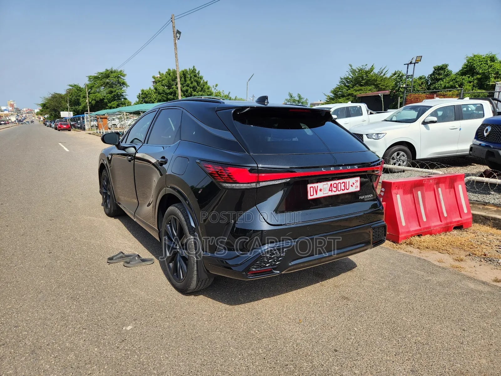 Lexus RX 400h 2023 Black thumbnail 8