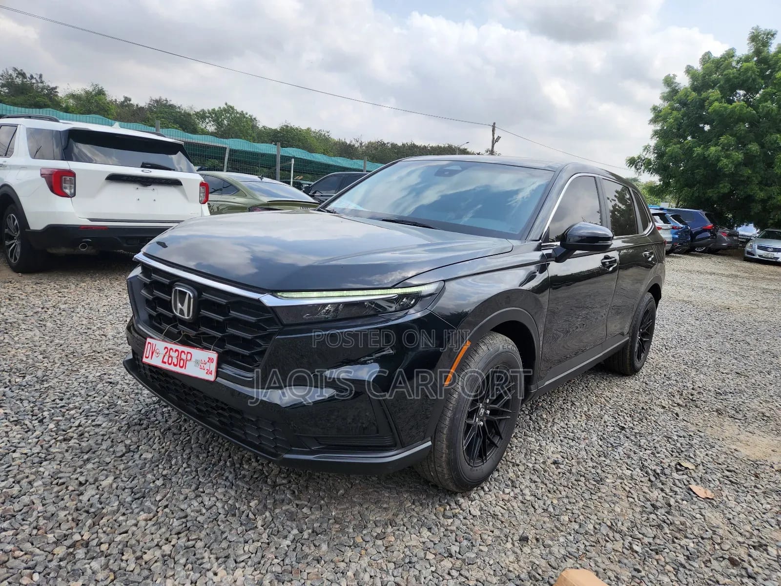 Honda CR-V EX AWD 2024 Black - Image 1