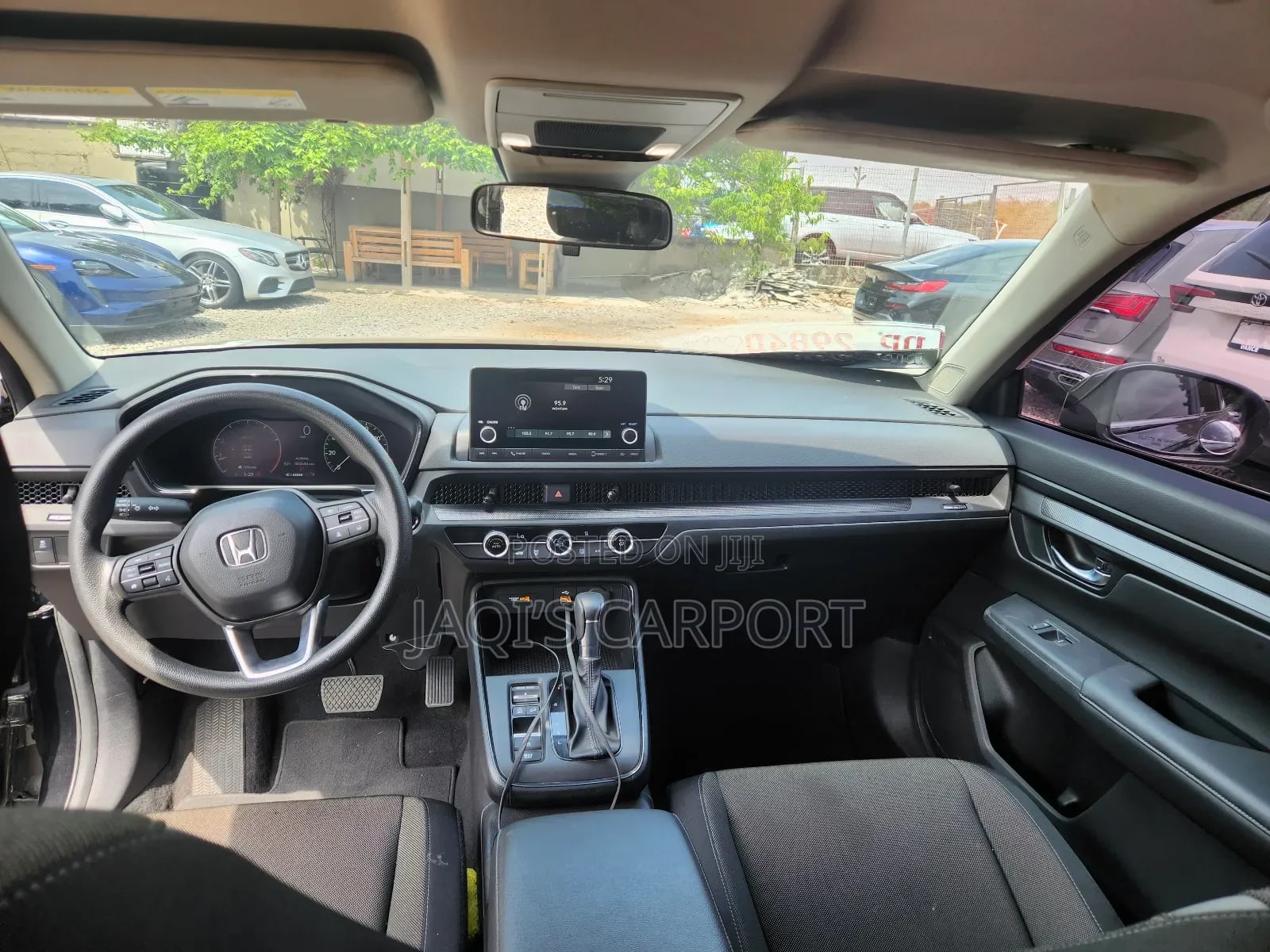 Honda CR-V EX AWD 2024 Black thumbnail 4