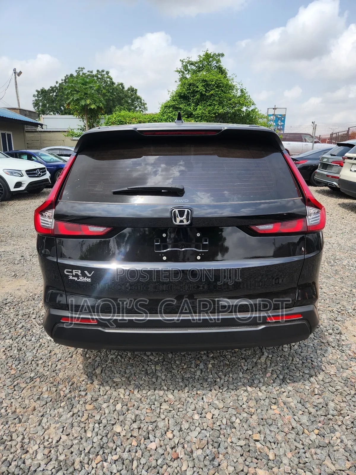 Honda CR-V EX AWD 2024 Black thumbnail 6