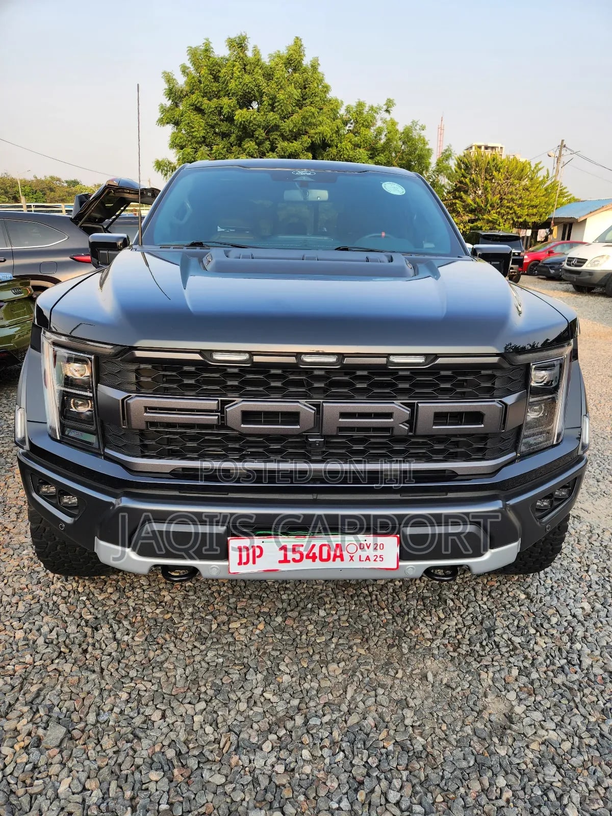 Ford F-150 Raptor 2022 Black thumbnail 2