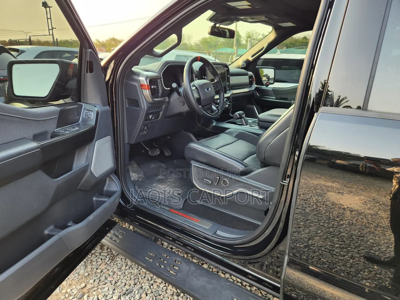 Ford F-150 Raptor 2022 Black thumbnail 3