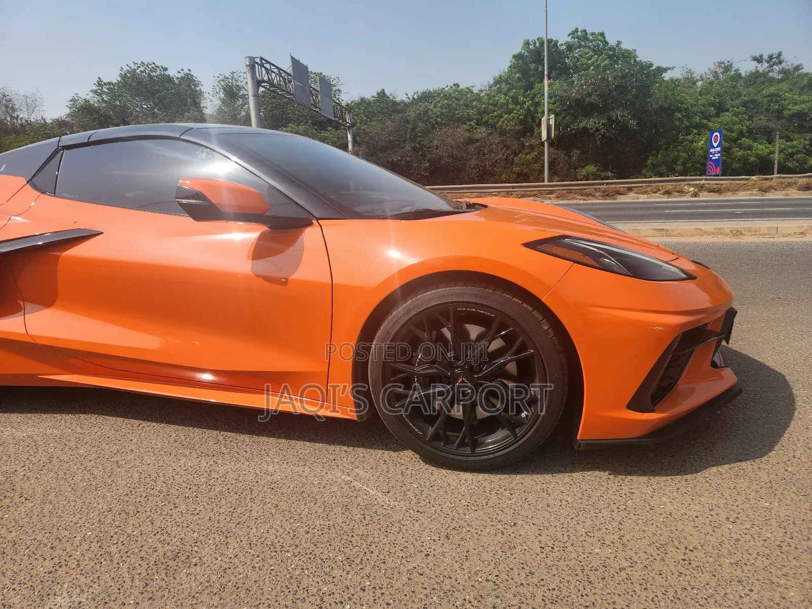 C8 Chevrolet Corvette Stingray 2023 Orange thumbnail 5