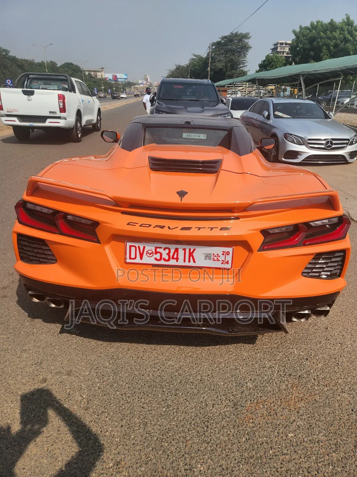 C8 Chevrolet Corvette Stingray 2023 Orange thumbnail 6