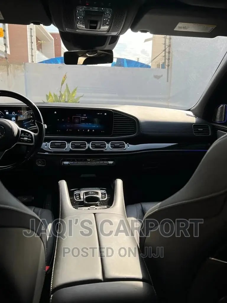 Mercedes-Benz GLS-Class 2022 Blue thumbnail 3