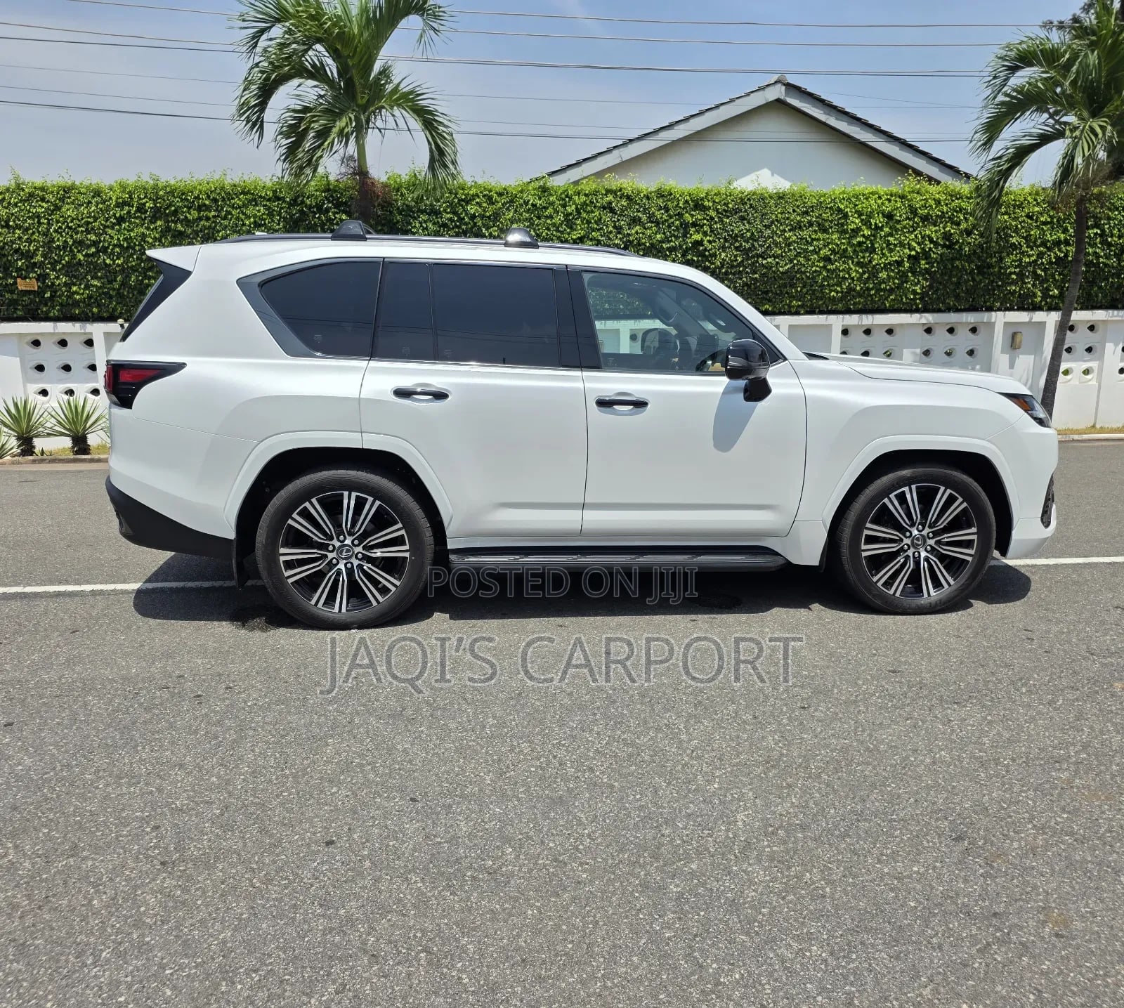 New Lexus LX 600 2024 White thumbnail 6