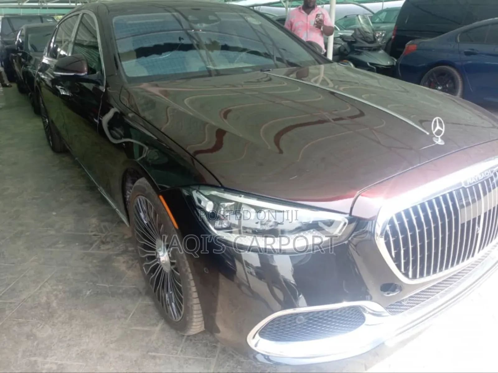 Mercedes-Benz S-Class Maybach S 580 4MATIC 2022 Burgundy-first-image