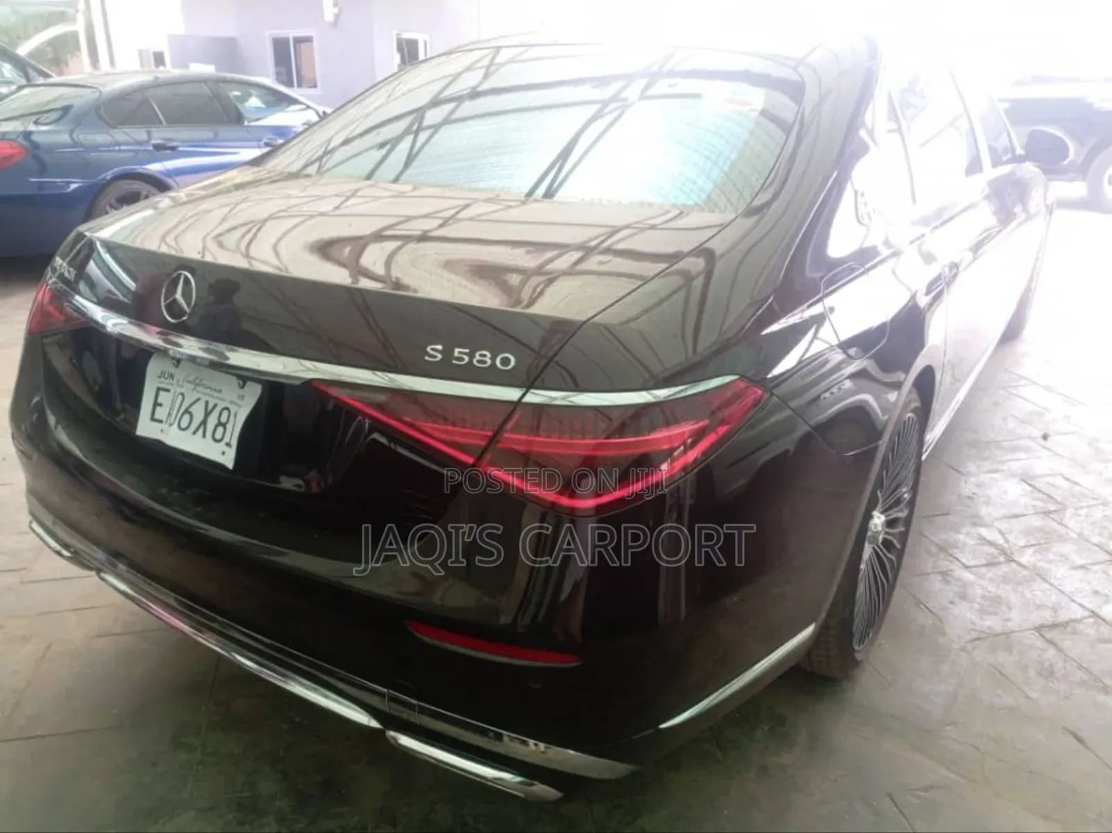 Mercedes-Benz S-Class Maybach S 580 4MATIC 2022 Burgundy thumbnail 6