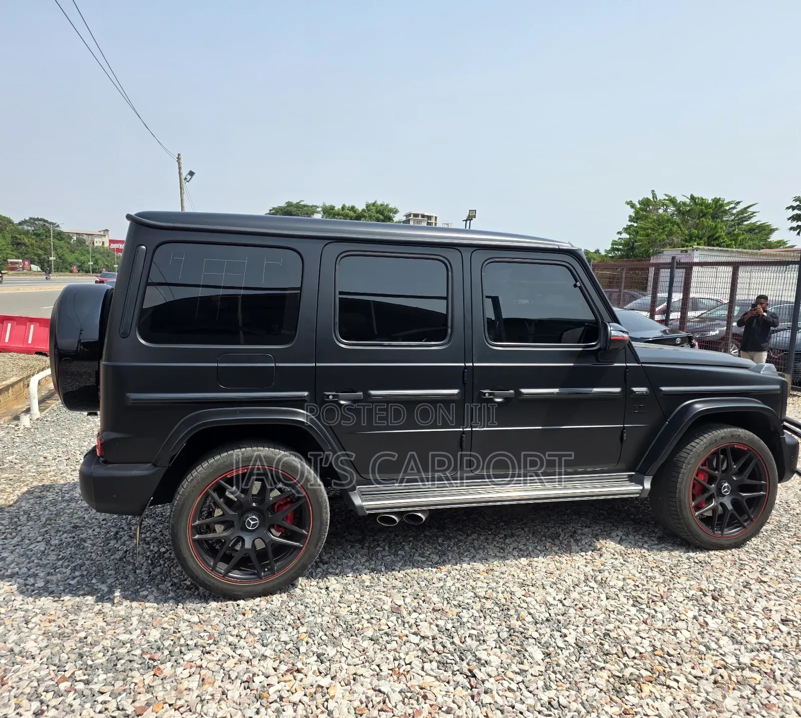 Mercedes-Benz G-Class G 63 AMG 4MATIC 2019 Black thumbnail 4