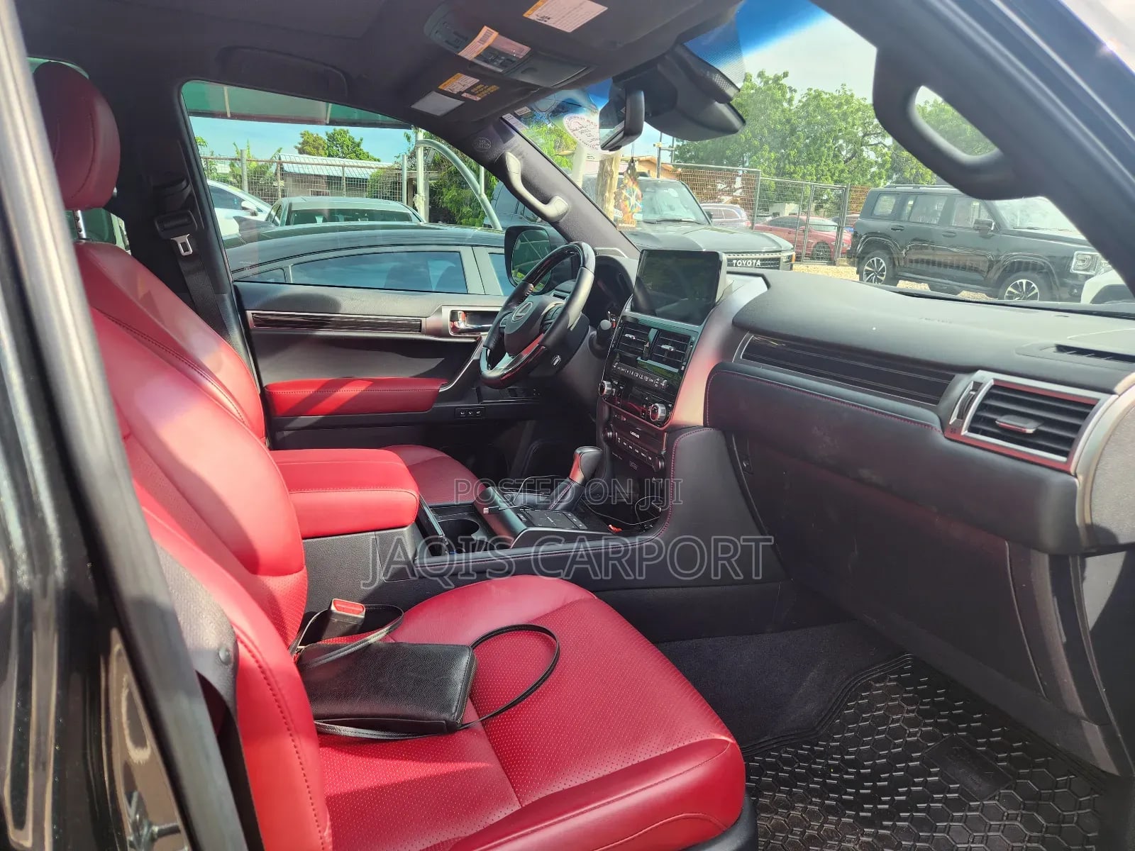 Lexus GX 460 AWD 2023 Black thumbnail 3