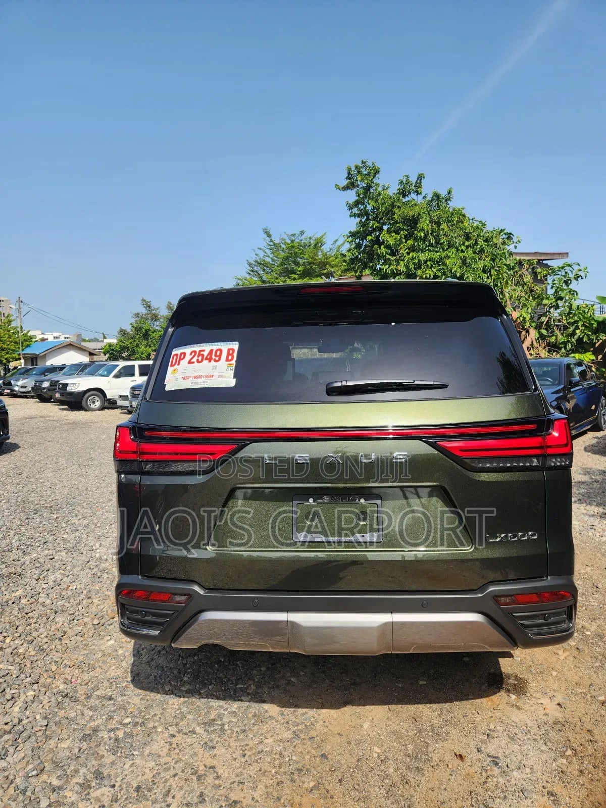 Lexus LX 2024 Green thumbnail 7