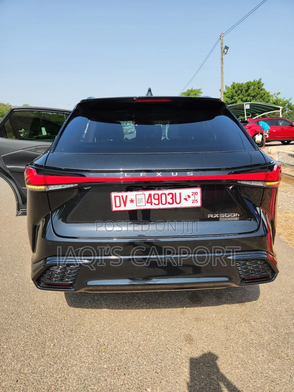 Lexus RX 400h 2023 Black thumbnail 7