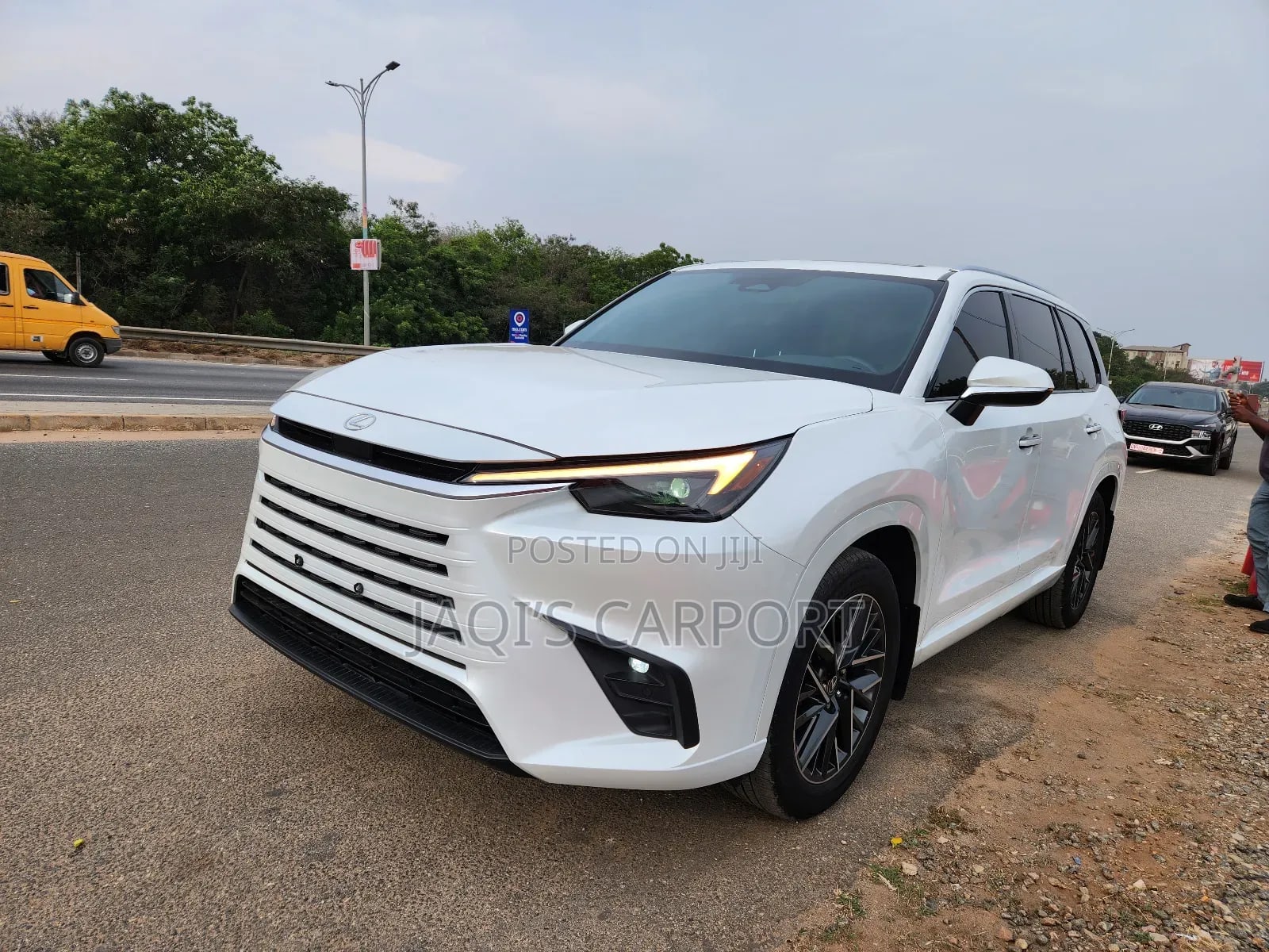 Lexus TX TX 350 AWD 2024 White-first-image