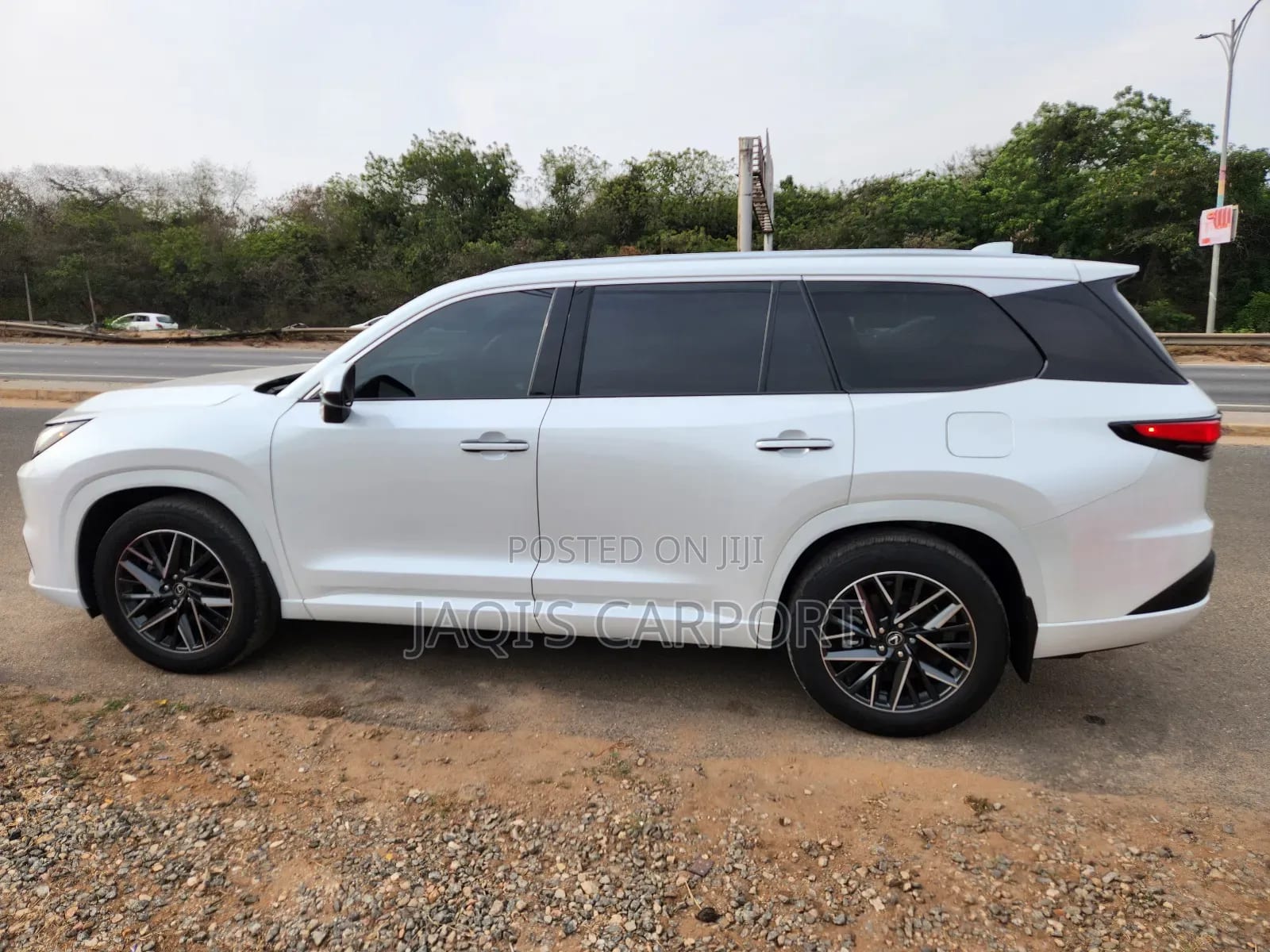 Lexus TX TX 350 AWD 2024 White thumbnail 3