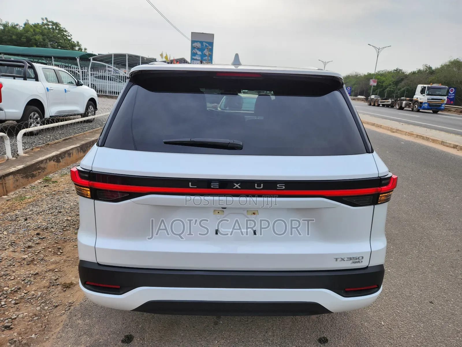 Lexus TX TX 350 AWD 2024 White thumbnail 7