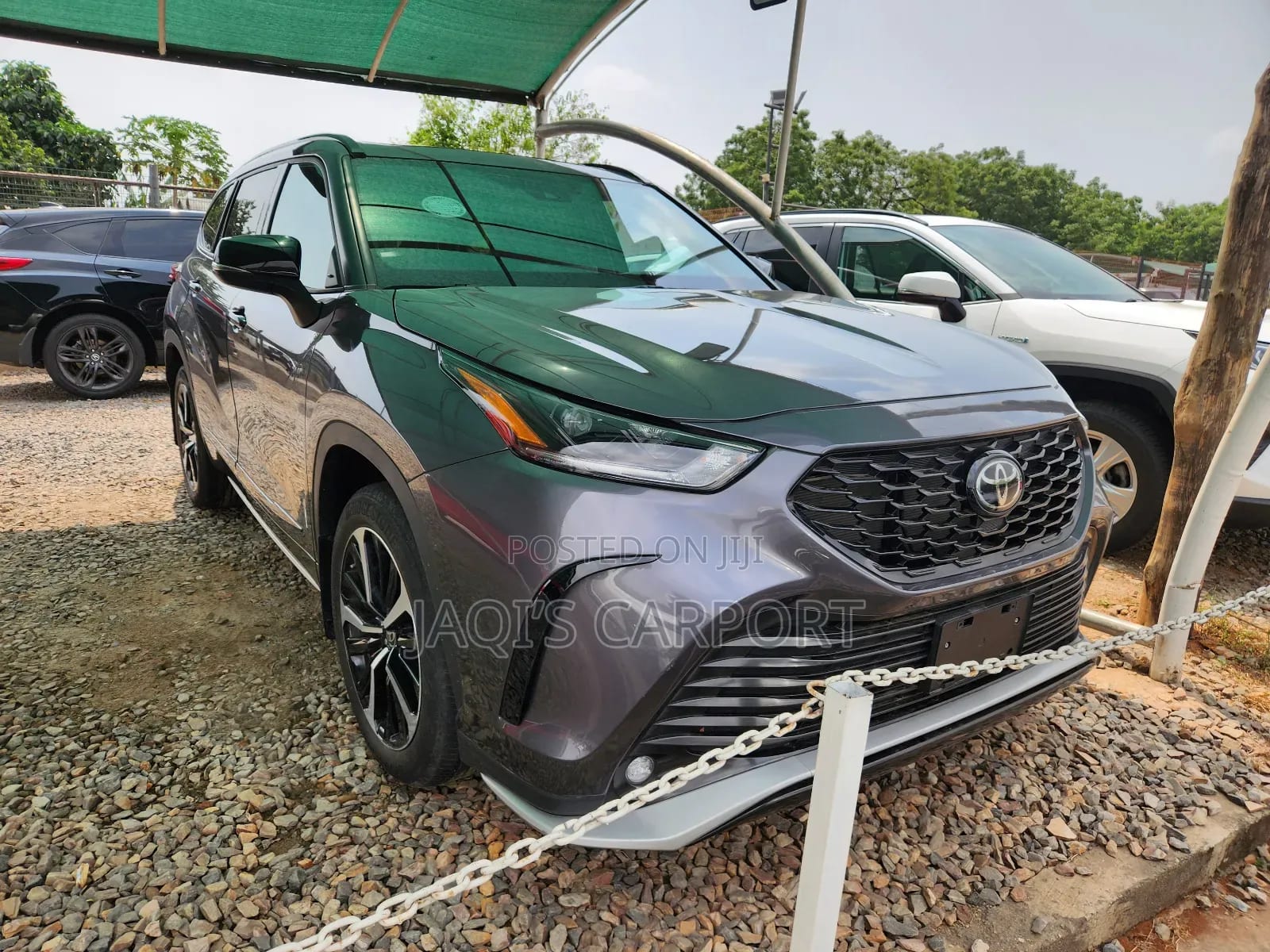 Toyota Highlander XSE 2022 Gray-first-image
