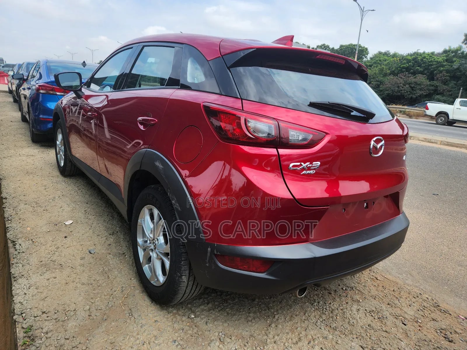 Mazda CX-3 Sport i-ACTIV AWD 2020 Red thumbnail 6