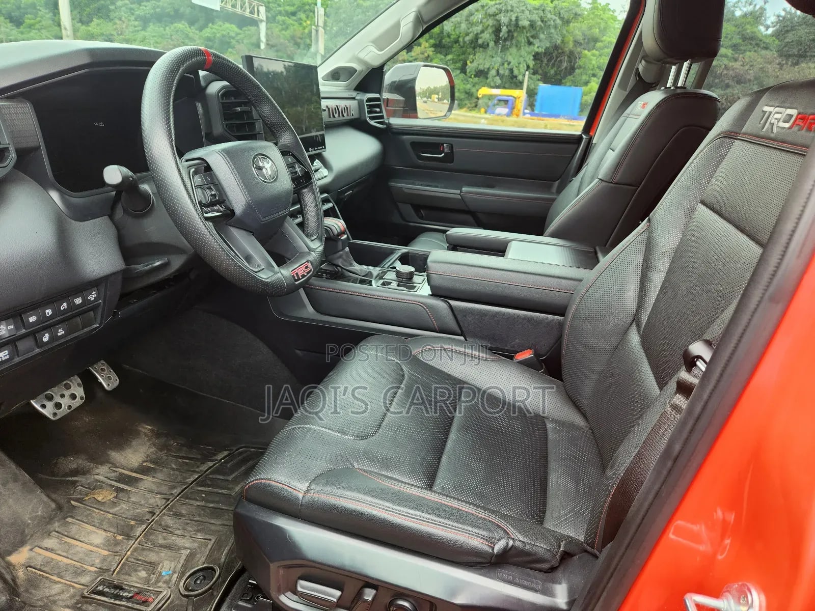 Toyota Tundra Platinum CrewMax 5.5' Bed 2024 Orange thumbnail 5