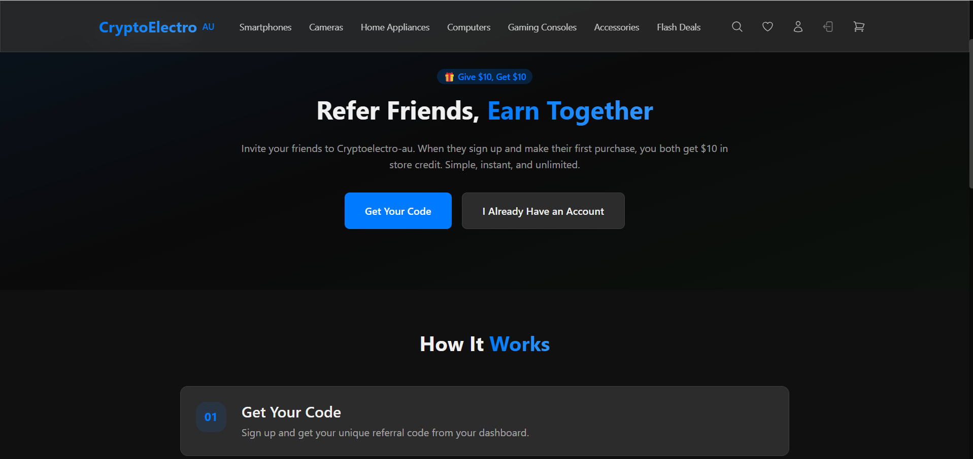 CryptoElectro AU, Marketplace Électronique avec Paiements Crypto / CB
