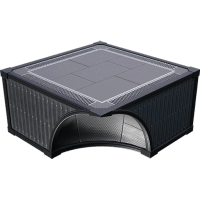 Inverted Inner Corner Quarter Pipe