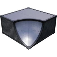 Inner Corner Quarter Pipe