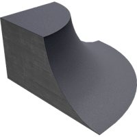 Outer Corner Quarter Pipe