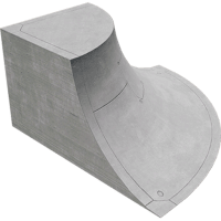 Outer Corner Quarter Pipe