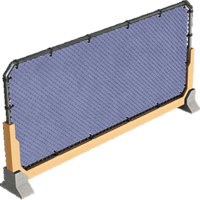 Tarp Construction Fence